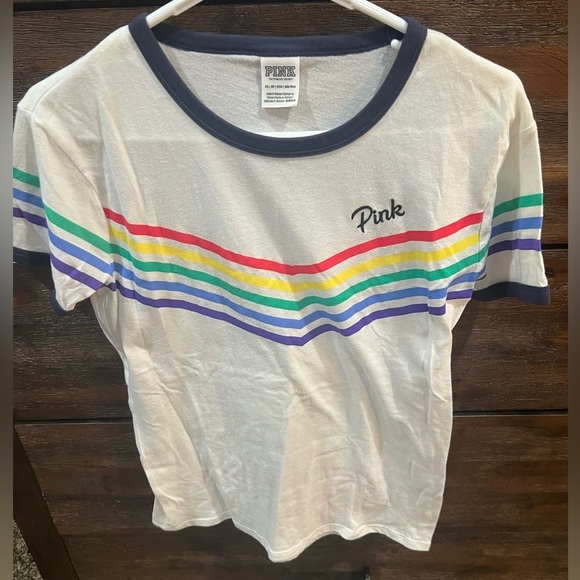 🩵💛VS PINK XS SHIRT - Picture 1 of 3